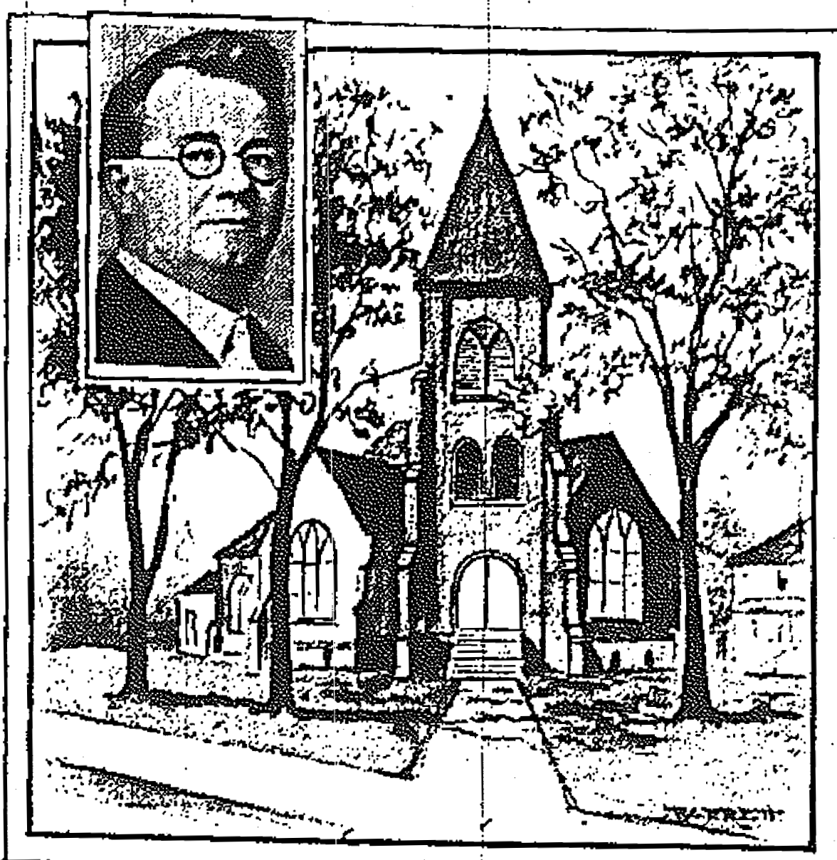 Concordia Lutheran Church in Kirkwood, 1933