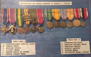George Vonland's Medals